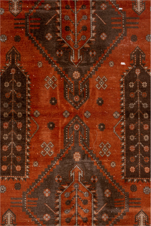 Vintage Caucasian Area Rug (4' x 7')